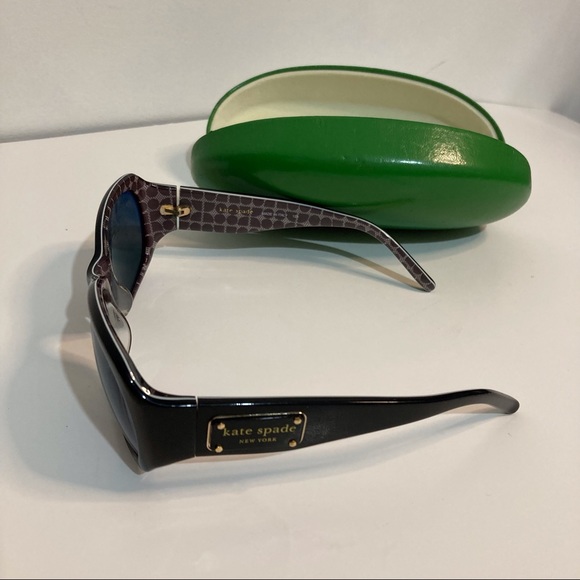 Kate Spade 125 Made In Italy Sunglasses, Case, And Dust Cloth - Picture 6 of 8